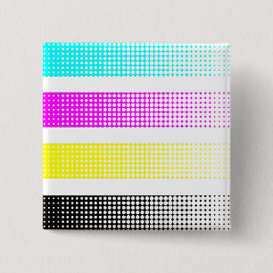 CMYK 缶バッジ