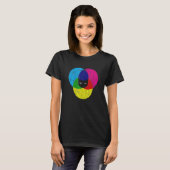 CMYK Catデザイナー Tシャツ (正面フル)