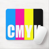 CMYK - mousepad マウスパッド (マウス)