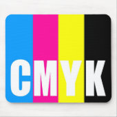 CMYK - mousepad マウスパッド (正面)