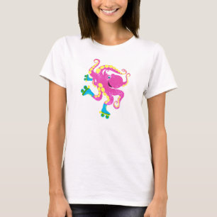 CMYK - Rollerskateのタコ Tシャツ