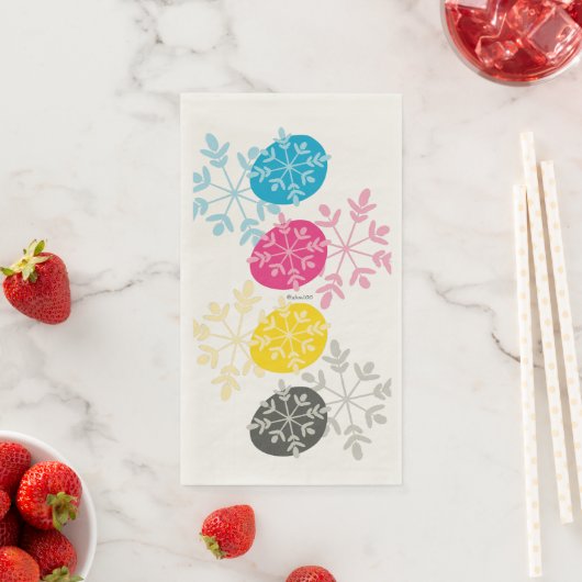 CMYK Snowflakes (インサイチュ)