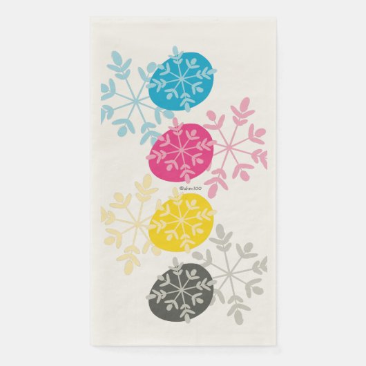 CMYK Snowflakes (正面)