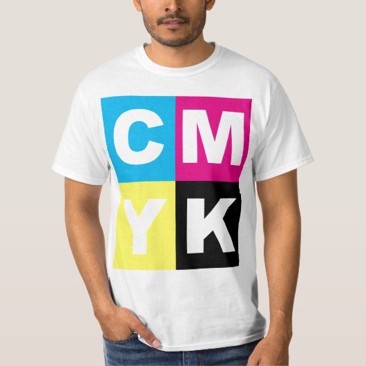 CMYK Tシャツ (正面)