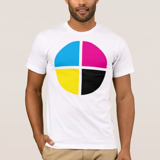 cmyk tシャツ (正面)