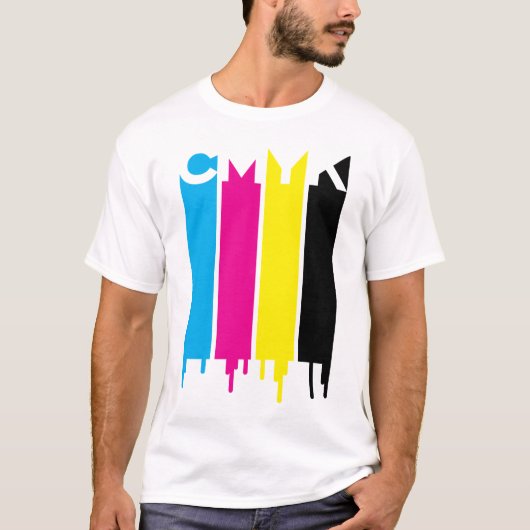 CMYK Tシャツ (正面)