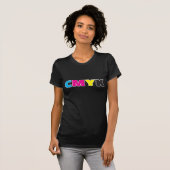 CMYK Tシャツ (正面フル)