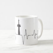 CNタワーの音波 コーヒーマグカップ (正面右)