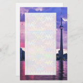 CNタワー: Center Island Torontoからのビュー 便箋 (正面/裏面)