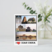 CN中国- Xian - ポストカード (スタンド正面)