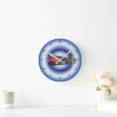 CN私の他の車の柱時計 ラウンド壁時計 (ホーム)