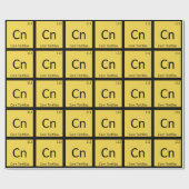 Cn - コーン トルティーヤ 化学 周期表 ラッピングペーパー (フラット)