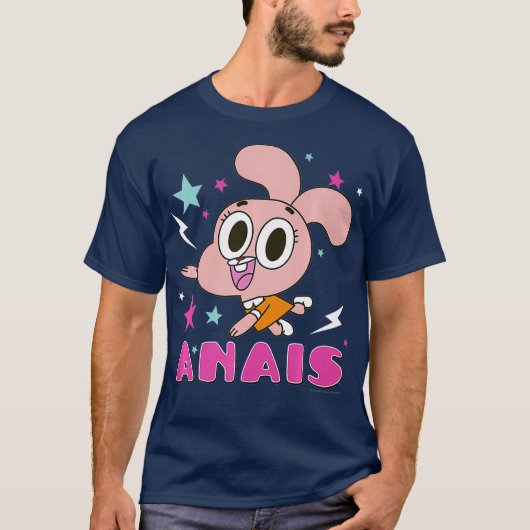 CN The Amazing World Of Gumball Anais Portrait Tシャツ (正面)