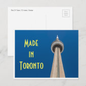 CN Tower in Toronto、カナダポストカード ポストカード (正面/裏面)