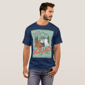 CN We Bare Bears This My Squad Tシャツ (正面フル)