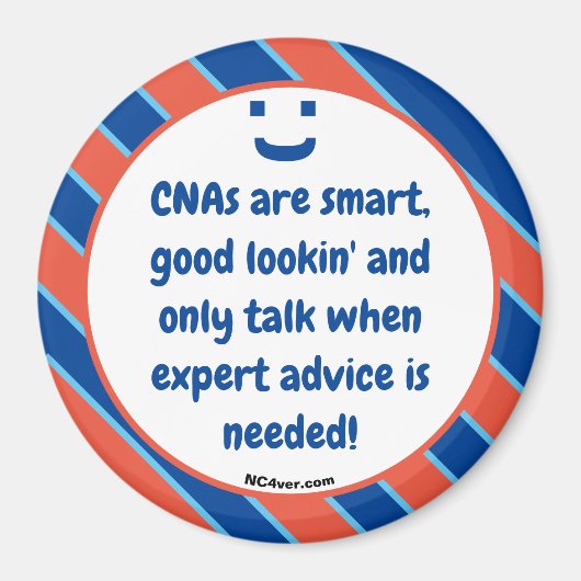 CNAおもしろい磁石 マグネット (正面)