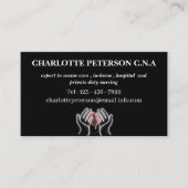 CNAおよび介護者 名刺 (正面)