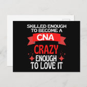 CNAのナースになるほど熟練した ポストカード (正面/裏面)