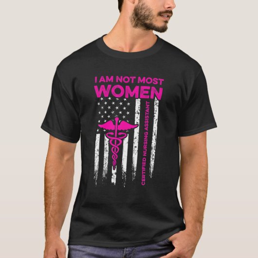 CNAほとんどの女性認定看護助手 Tシャツ (正面)