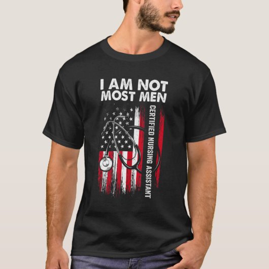 CNAほとんどの男性認定看護助手2 Tシャツ (正面)