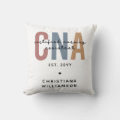 CNAカスタムレトロ認定看護助手ギフト クッション (正面)