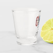CNAカスタムレトロ認定看護助手ギフト ショットグラス (左)