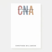 CNAカスタムレトロ認定看護助手ギフト ポストイット (正面)