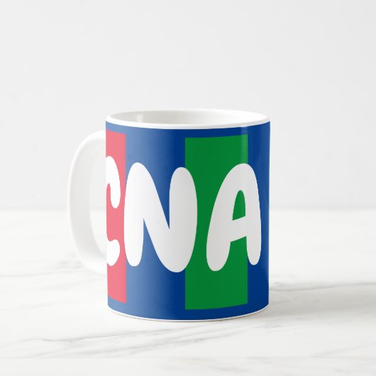 CNAコーヒーマグ コーヒーマグカップ (正面左)