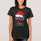 CNAサンタお気に入りのスクリスマスTシャツ Tシャツ (正面)