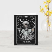 CNAスケルトン認定看護師タロットカード カード (黄色い花)