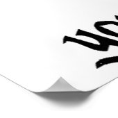 CNAゾンビナースポスタおもしろいー ポスター (角)