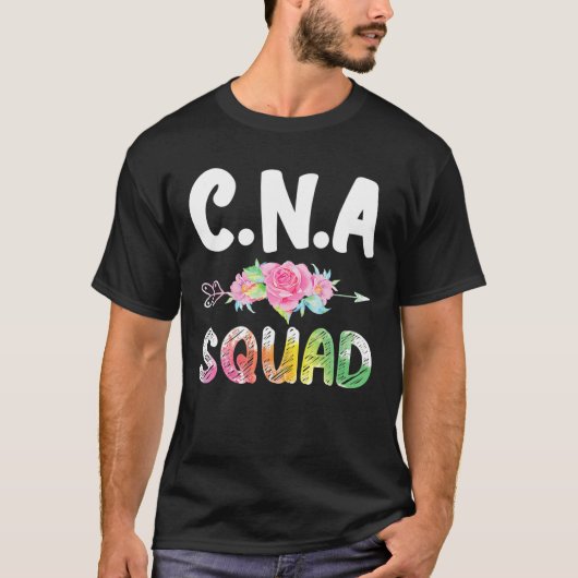 CNAナース分認定看護助手マッチ Tシャツ (正面)