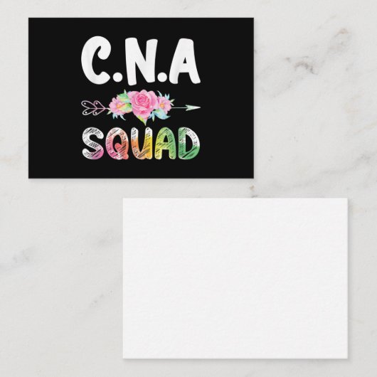 CNAナース分認定看護助手 ノートカード (正面/裏面)