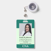 CNAパーソナライズされたバッジ バッジ (Front with Retractable)