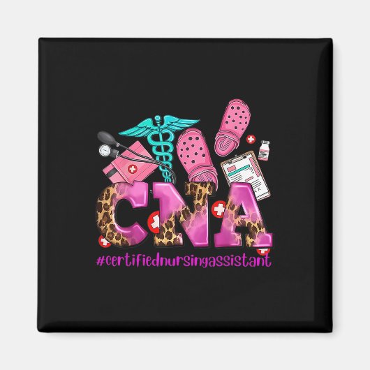 Cnaピンクリボン乳がん認識度戦士Su マグネット (正面)