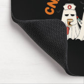 Cnaブークルーナースレトロおもしろい幽霊ハロウィーン マウスパッド (コーナー)