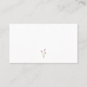 CNAホームエレガントヘルス気にアド・ピンクフローラ 名刺 (裏面)