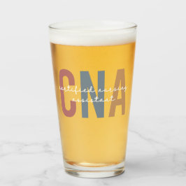 CNAレトロ認定看護助手 タンブラーグラス