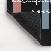 CNAレトロ認定看護助手 マウスパッド (コーナー)