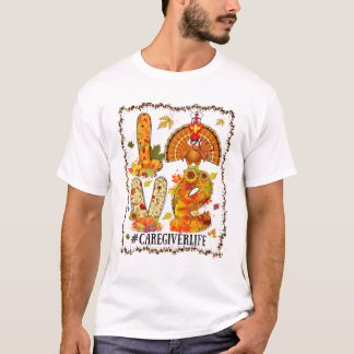 CNA介護者の感謝祭 Tシャツ