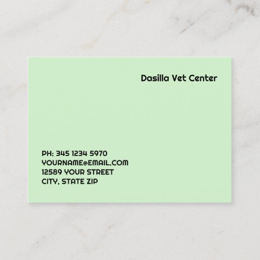 CNA看護助手 名刺 (裏面)