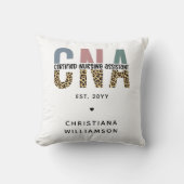 CNA認定カスタム看護助手ギフト クッション (正面)