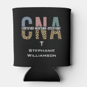 CNA認定パーソナライズされた看護助手 缶クーラー (裏面)