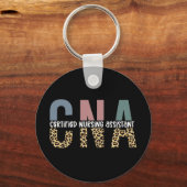 CNA認定看護助手チーテプリント キーホルダー (正面)
