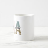 CNA認定看護助手チーテプリント コーヒーマグカップ (中央)