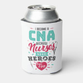 CNA認定看護助手ヒーロー 缶クーラー (缶裏面)