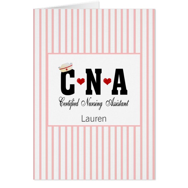 CNA認定看護助手 (正面)