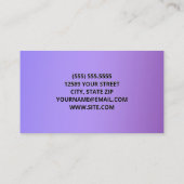 CNA認定看護助手 コーリングカード (裏面)