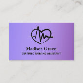 CNA認定看護助手 コーリングカード (正面)