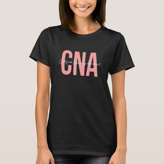 Cna認定看護助手 Tシャツ (正面)